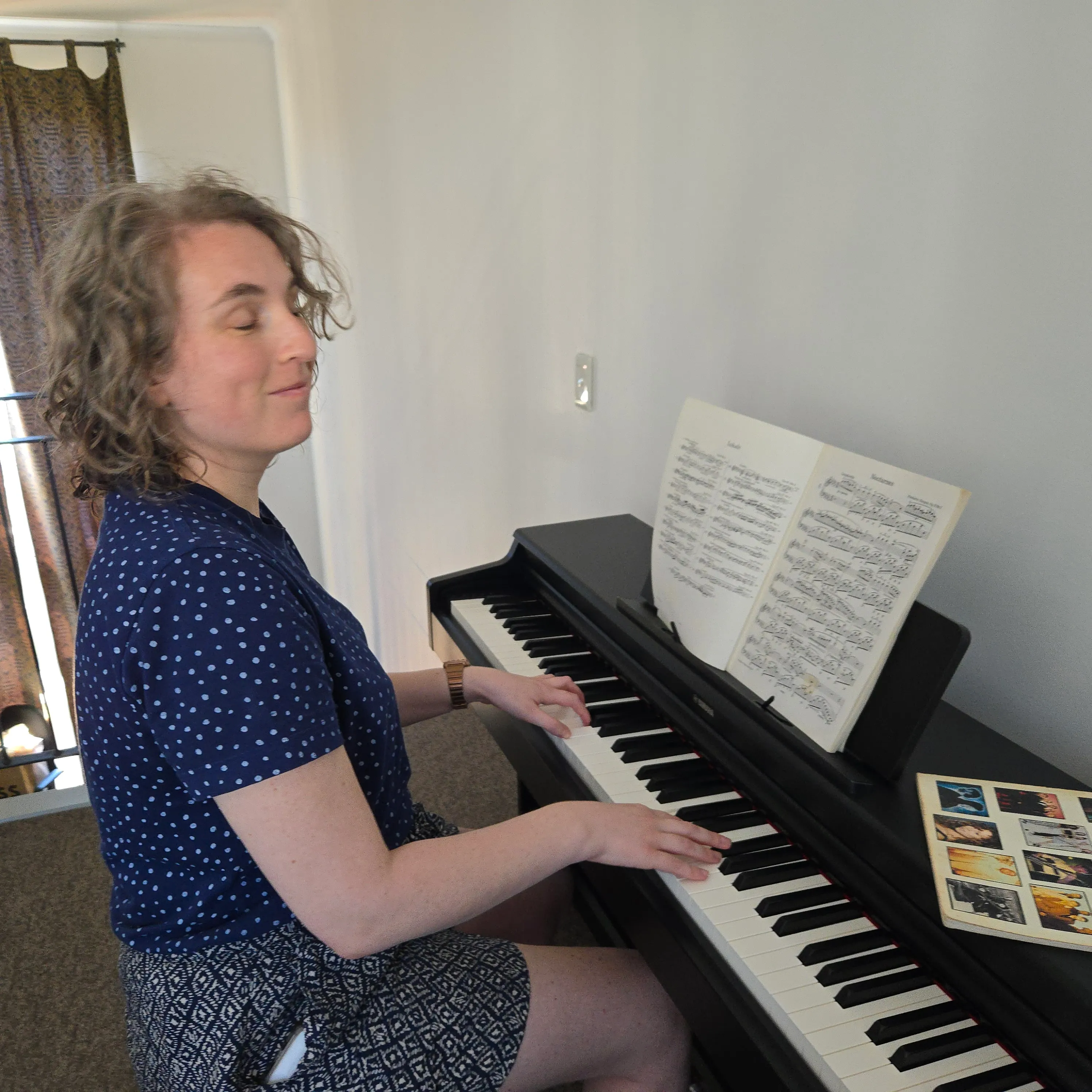 Kirstin, piano teacher in Cape Town